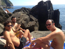 C'è chi preferisce gli scogli alla spiaggia