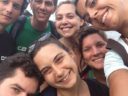 Selfie davanti al mare per i ciclisti